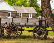 Old Fashion Mobile Home, Home In Wagon