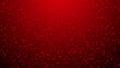 © Papapig - Abstract dot red pattern gradient texture technology background.