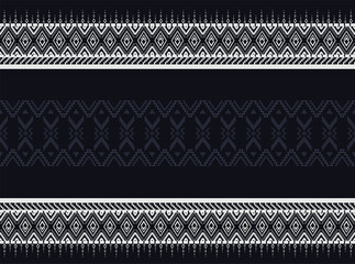 geometric ethnic pattern traditional design texture design with dark background for carpet,wallpaper