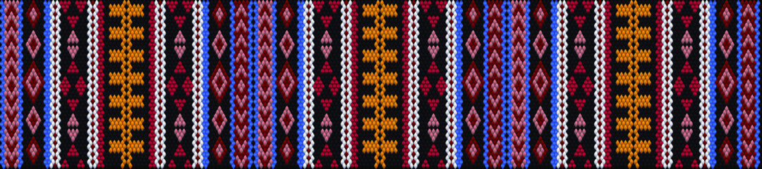 Wall Mural - Traditional ethnic ornament for use on fabrics, tiles, ceramics and other interior details.