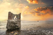 Ruine am Strand von Kap Arkona