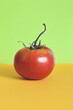Ekologiczny pomidor, jedzenie, fotografia