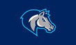 Horse vector sports mascot logo