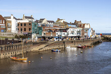 The Harbour At Bridlington, East Riding Of Yorkshire, England UK