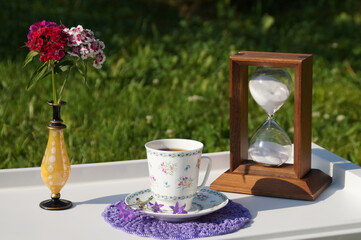 Wall Mural - still life with clock