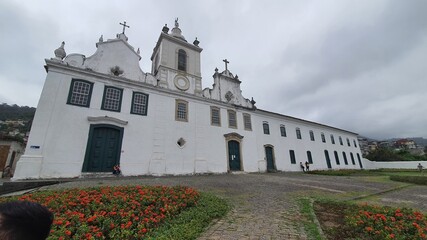 Convento do Carmo in Angra dos Reis. The Carmelites built the convent between 1613 and 1617. Angra dos Reis- Rio de Janeiro- Brazil- October 5, 2020.