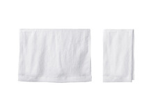 White Towel On White Background