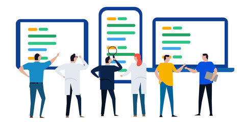mobile responsive mobile first layout scalable flexible in many device from smartphone screen team of programming analyze test usability web developer code