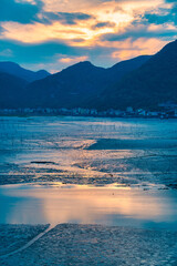 Poster - Scenery of Xiapu beach, Ningde City, Fujian Province, China