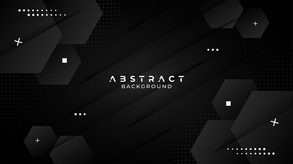 Black abstract background