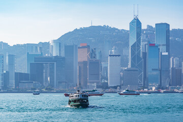 Wall Mural - Day city view of Hong Kong.