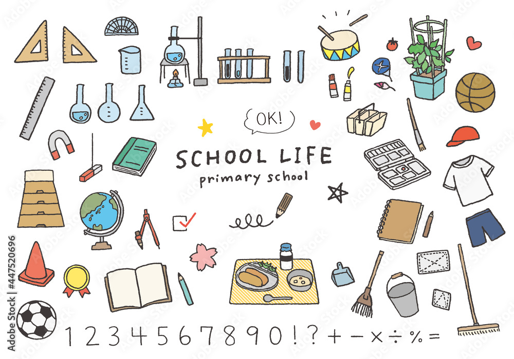 123 手描きイラスト （母の日素材 手描き風 イラスト素材 [ 5540920  