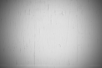 Wall Mural - Top-down of Pattern and White soft wood surface as background texture, and copy space in design background. Old plywood wall vertical image for a white background White Wooden Wall Texture.