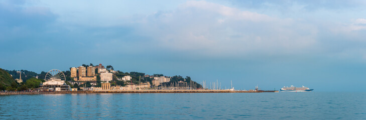 Wall Mural - Panorama of Princess Pier in Torquay, Devon, England