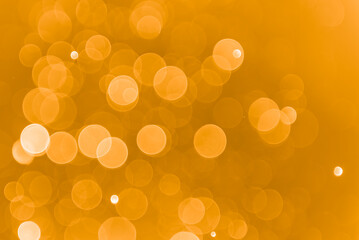 Wall Mural - Yellow bokeh background, Blur background