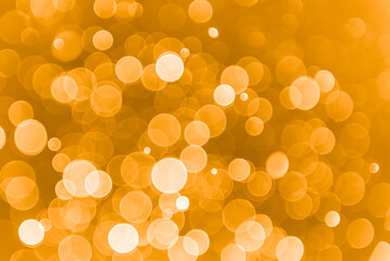 Wall Mural - Yellow bokeh background, Blur background