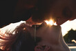 © sata_production - Beautiful hipster couple kissing outdoor