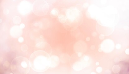Wall Mural - abstract light pink background with bokeh