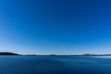 blue sky and sea