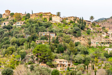 Wall Mural - Aerial view of Mallorca town in Spain