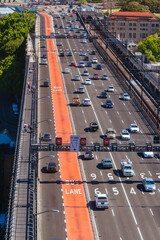 Poster - Walsh Bay From The Harbour Bridge in Australia