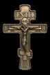 Bronze crucifix (with clipping path)
