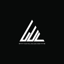 LUL Letter Logo Creative Design. LUL Unique Design
