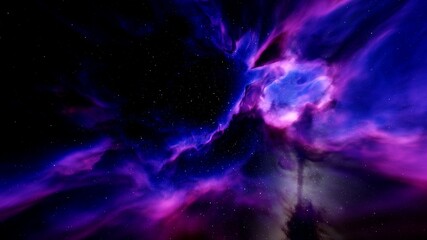 Poster - abstract background for design, space abstraction, starry cosmic backround, nebula background, galactic background 3d render	