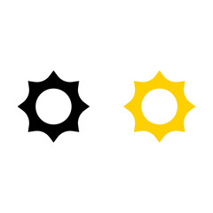 Poster - Flat sun Icon