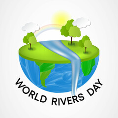 World Rivers day is observed each year in September, It highlights the values of our rivers, strives to increase public awareness and encourages the improved stewardship of all rivers around the world