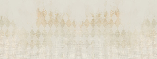  Old paper texture with subtle geometric pattern. Universal background. 