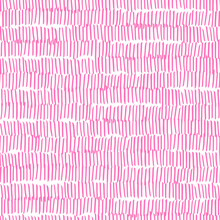 Seamless Texture Hand Drawn Black Strokes. Repeating Vector Background Abstract Pink Pattern Texture. Repeat Tile Brush Stroke Background. Ethnic Modern Hipster Backdrop.