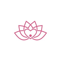 Sticker - Beauty Lotus flowers