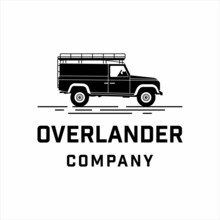 Vintage Land Rover Defender Car With Simple Style Design