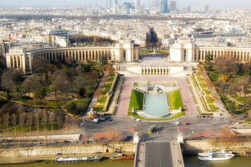 Poster - View of Paris from Eiffel Tower