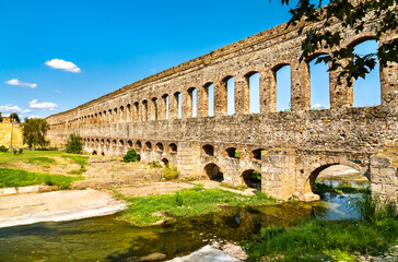 Wall Mural - San Lazaro aqueduct in Merida, Spain