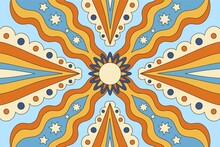 Psychedelic Groovy Background_7