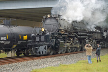 The Union Pacific "Big Boy" Passing Through Tomball,  Texas