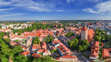 Olsztyn-miasto na Warmii w północno-wschodniej Polsce