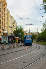 Tram In The City