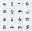 © lisess - Post service icons set