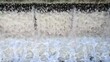 Water falling over weir in Leipzig (Germany)