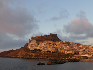 Wall Mural - Castelsardo auf Sardinien