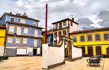 Wall Mural - Traditional architecture of Guimaraes in Portugal