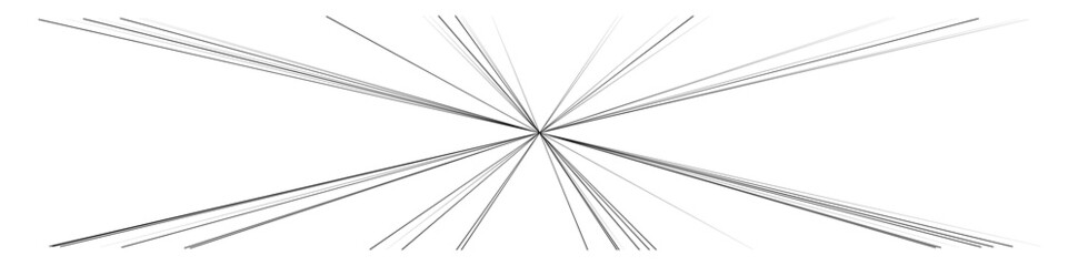 Aufkleber - Random, chaotic lines element. Random stripes