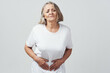 © SHOTPRIME STUDIO - woman is holding her belly diarrhea health problems