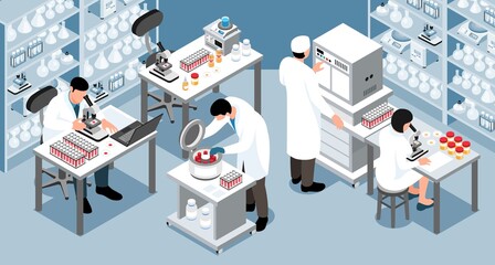 Laboratory Diagnostic Horizontal Composition