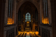 Anglican Cathedral In Liverpool