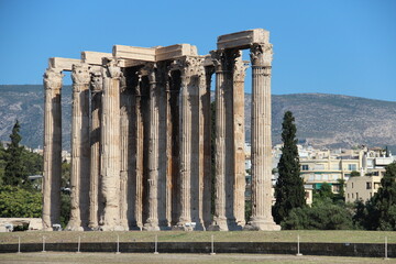 Wall Mural - Temple of Zeus, Athens, Greece