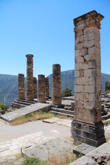 Wall Mural -  Mount Parnassus in Delphi, Greece